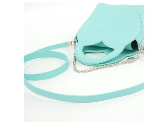 Tiffany & Co Bolso de piel azul Tiffany - vista 6