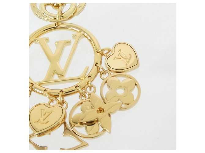 Louis Vuitton Portachiavi LV Circle Twinkling Keyring D'oro - vista 3