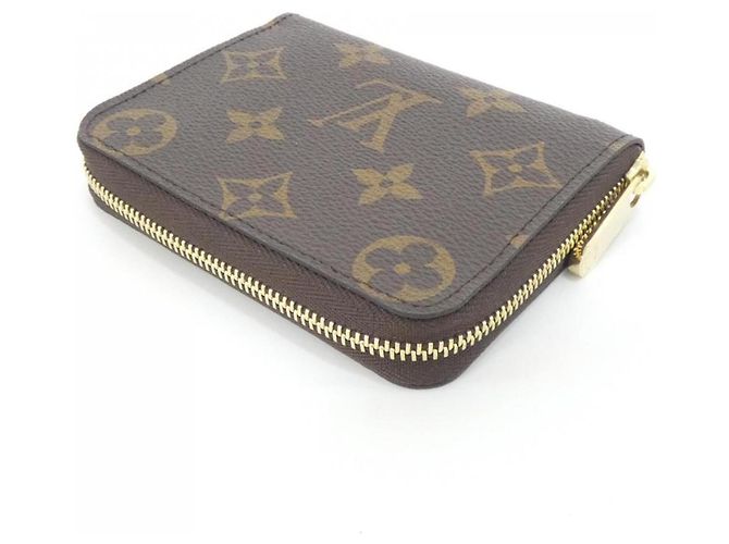 Louis Vuitton Monogram Zippy Münzbeutel Braun - Ansicht 2