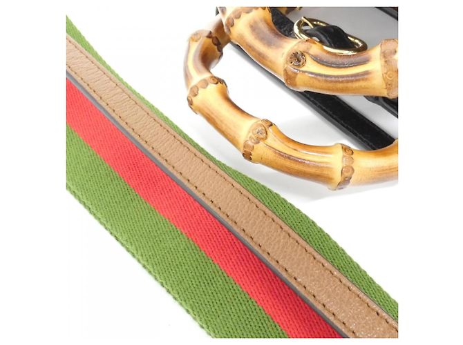 Borsa Gucci Diana in pelle marrone - vista 7