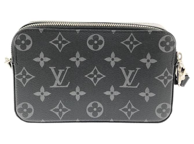 Portafoglio Alpha Monogram Eclipse Louis Vuitton Nero - vista 2