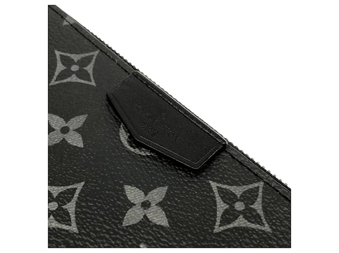 Portafoglio Alpha Monogram Eclipse Louis Vuitton Nero - vista 4