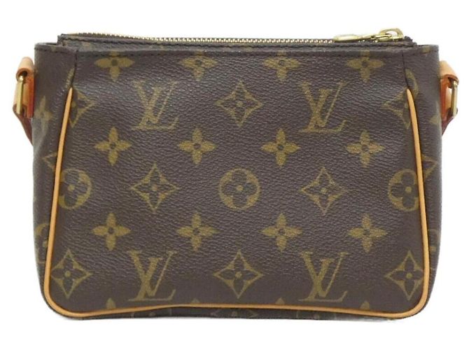 Borsa a Spalla Louis Vuitton Monogram Viva Cite PM Marrone - vista 2
