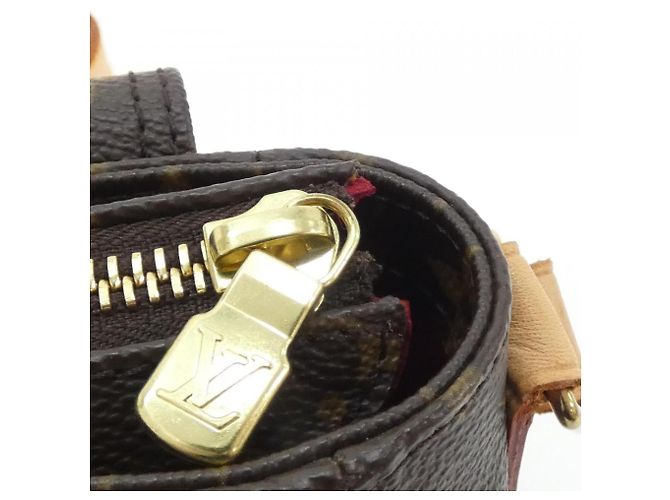 Borsa a Spalla Louis Vuitton Monogram Viva Cite PM Marrone - vista 4