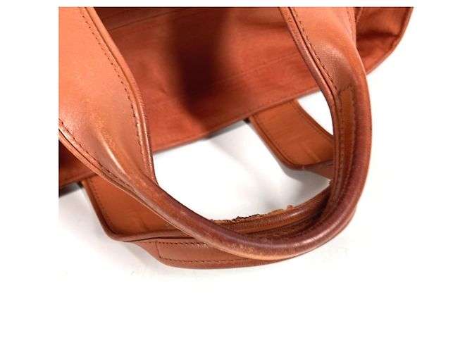 Hermès Borsa Tote Hermes Acapulco PM Arancione - vista 10