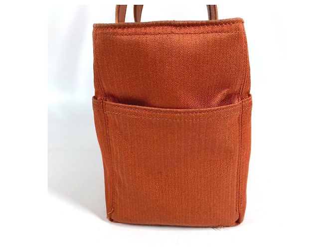 Hermès Borsa Tote Hermes Acapulco PM Arancione - vista 3