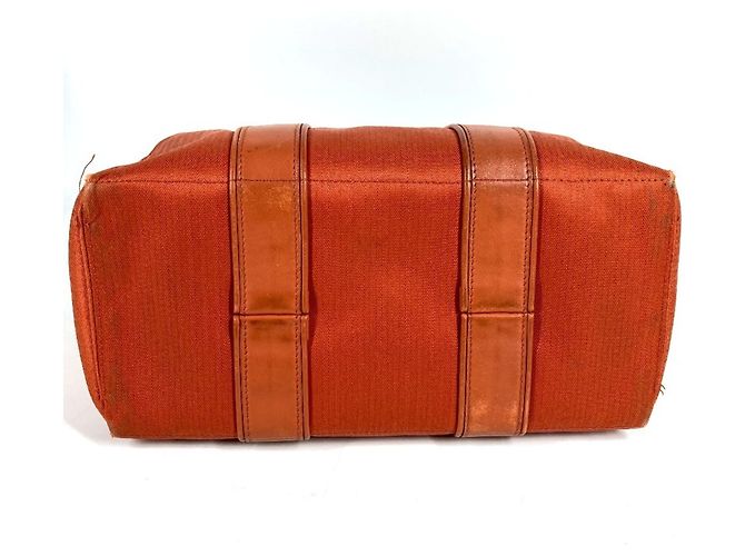 Hermès Borsa Tote Hermes Acapulco PM Arancione - vista 6