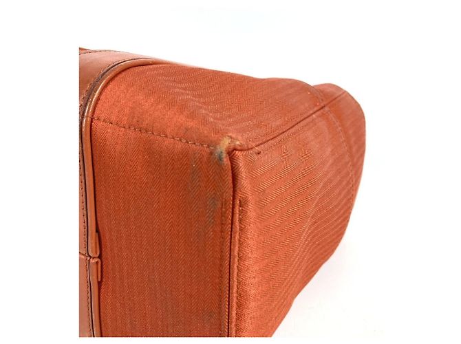 Hermès Borsa Tote Hermes Acapulco PM Arancione - vista 7