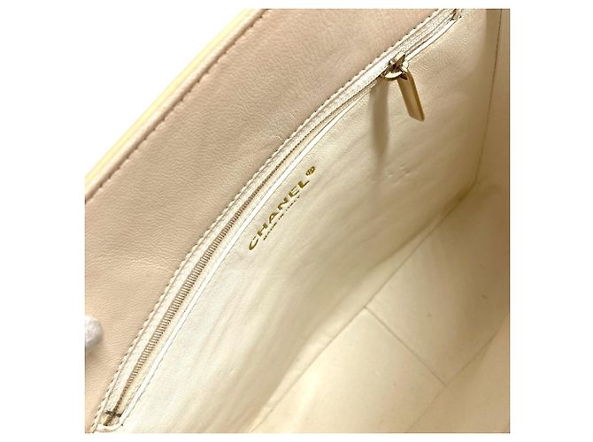 Borsa Tote Chanel Beige - vista 12