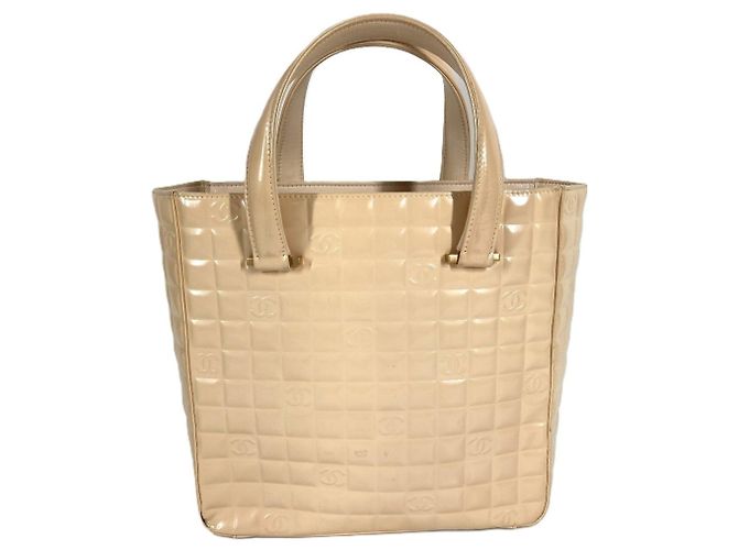 Borsa Tote Chanel Beige - vista 2