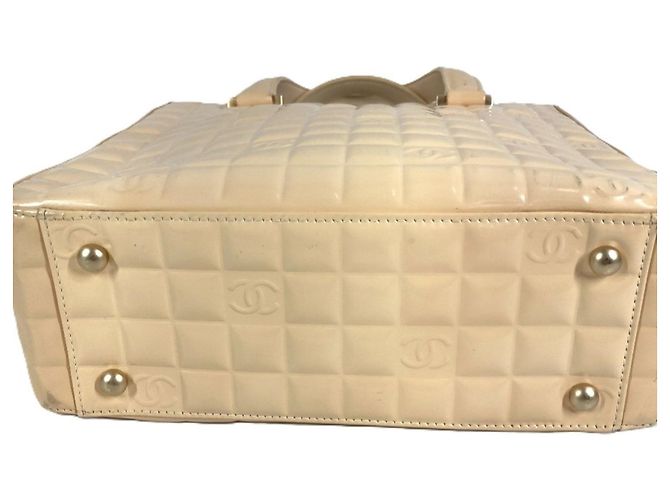 Borsa Tote Chanel Beige - vista 7