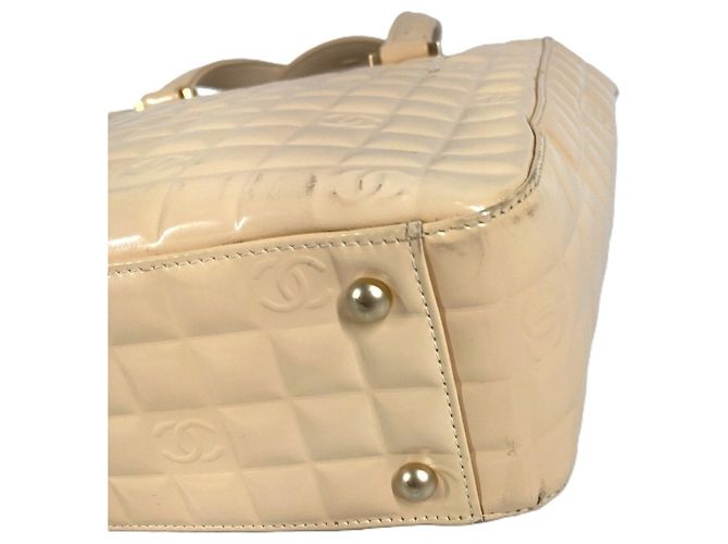 Borsa Tote Chanel Beige - vista 8