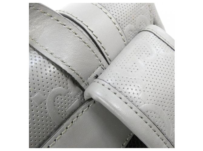 Mochila Gucci de cuero gris Castaño - vista 6