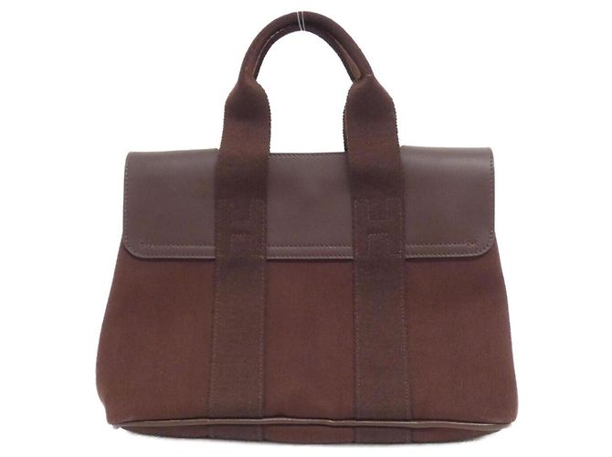 Hermès Borsa Hermes Valparaiso PM Marrone - vista 2