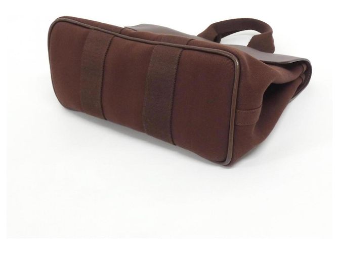 Hermès Borsa Hermes Valparaiso PM Marrone - vista 3