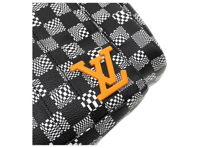 Louis Vuitton Damier Distorted Christopher MM Rucksack Schwarz - Ansicht 4