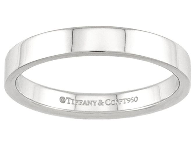 Tiffany & Co. Classic 1 Band Ring aus Platin 950 - Ansicht 2
