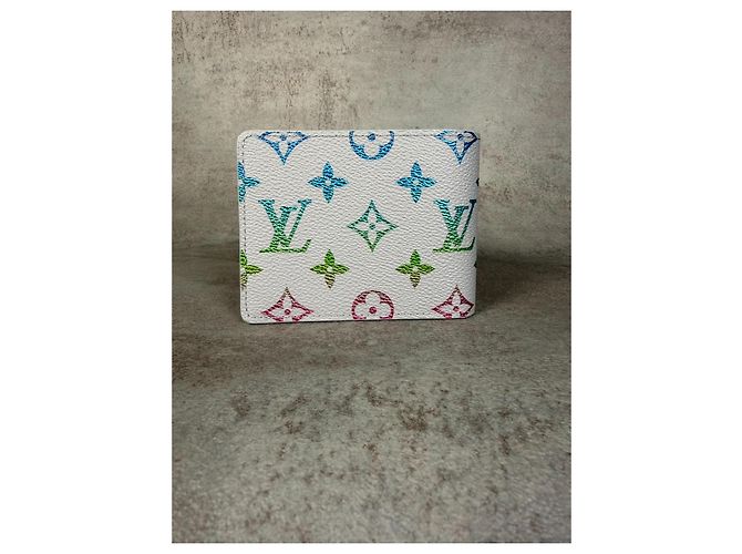 Louis Vuitton Slender Wallet Monogram Gradient Pharrell Williams FW25 White Multiple colors - view 10