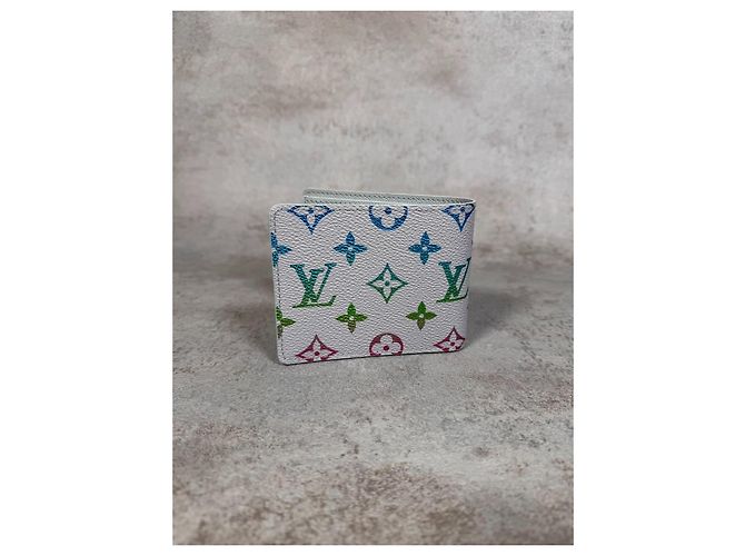 Louis Vuitton Slender Wallet Monogram Gradient Pharrell Williams FW25 White Multiple colors - view 6