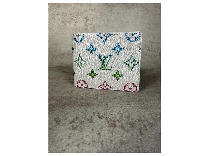 Louis Vuitton Slender Wallet Monogram Gradient Pharrell Williams FW25 White Multiple colors - view 9
