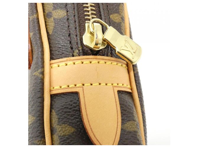 Borsa a Spalla Louis Vuitton Monogram Marly Bandoulière M51828 Marrone - vista 5