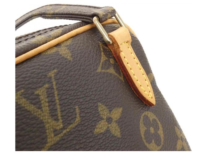 Borsa a Spalla Louis Vuitton Monogram Marly Bandoulière M51828 Marrone - vista 6