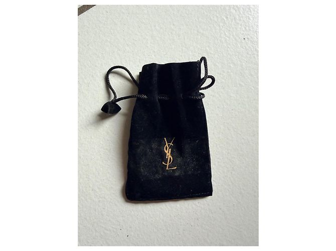 Spilla a farfalla Yves Saint Laurent in metallo dorato e pietre multicolori D'oro Arancione Porpora Turchese - vista 4
