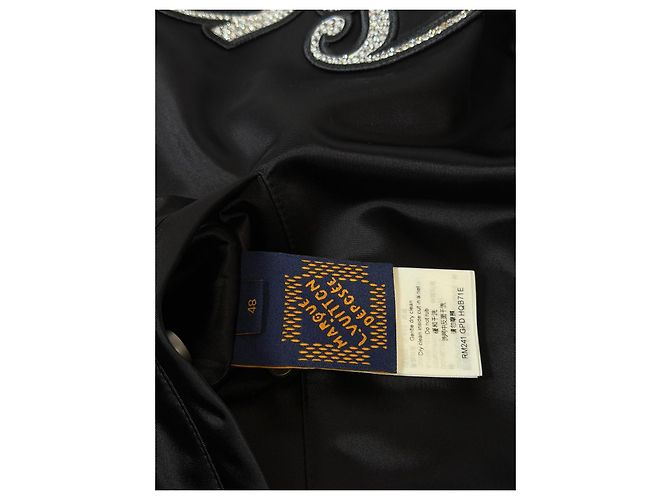 Louis Vuitton Giacca Baseball "LVovers" Pharrell Williams - Nero - vista 10