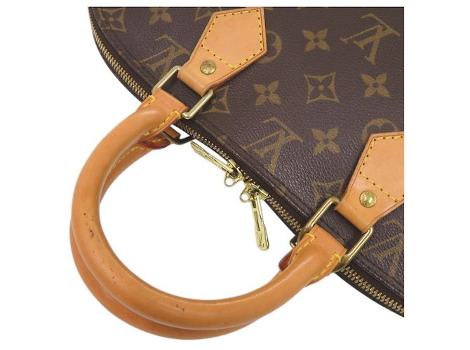Borsa Louis Vuitton Alma Monogram Marrone Monogramma - vista 7