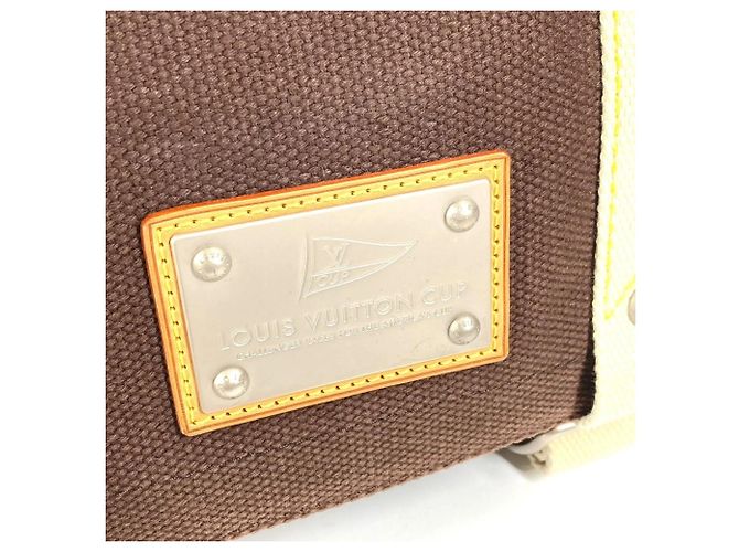 Borsa a Spalla Louis Vuitton Antigua Buzas PM Marrone - vista 6