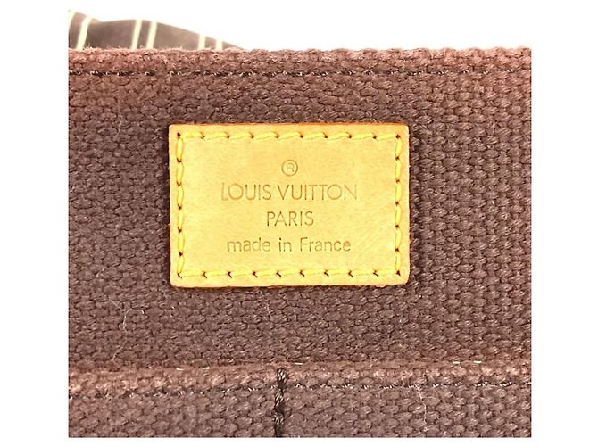 Borsa a Spalla Louis Vuitton Antigua Buzas PM Marrone - vista 8
