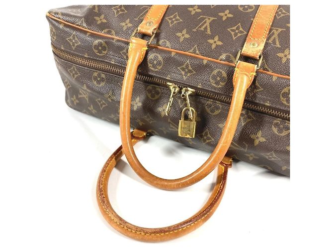 Borsa a Spalla Louis Vuitton Monogram Sirius 45 Marrone Monogramma - vista 8