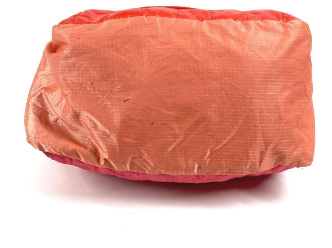 Pochette com mosquetão de corrente Chanel AS0431 Rosa Vermelho - vista 4