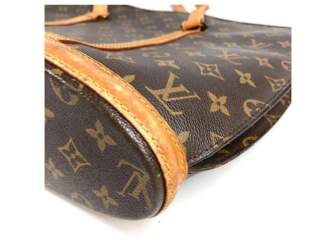 Borsa Tote Louis Vuitton Monogram Babylon Marrone - vista 10