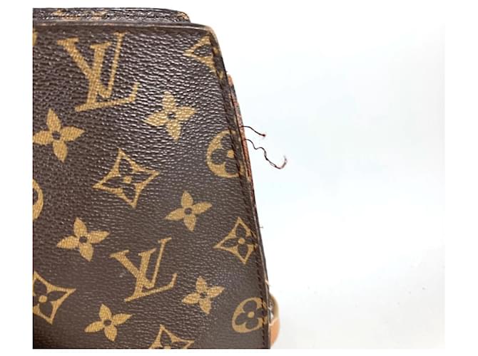 Borsa Tote Louis Vuitton Monogram Babylon Marrone - vista 4