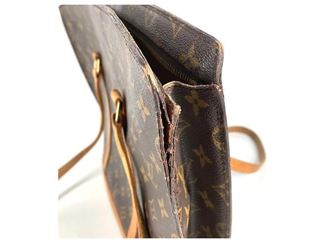 Borsa Tote Louis Vuitton Monogram Babylon Marrone - vista 5