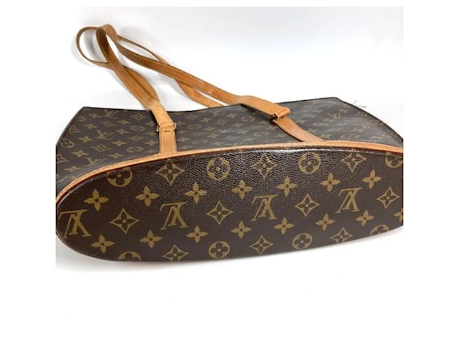 Borsa Tote Louis Vuitton Monogram Babylon Marrone - vista 9