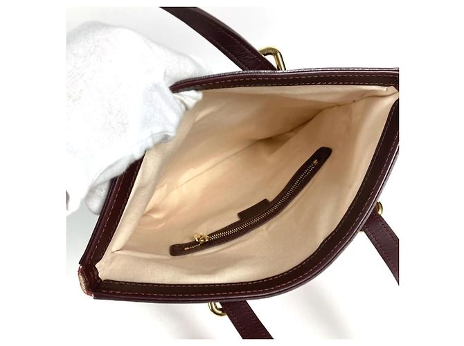 Borsa a Spalla Louis Vuitton Monogram Mini Françoise Rosso - vista 11