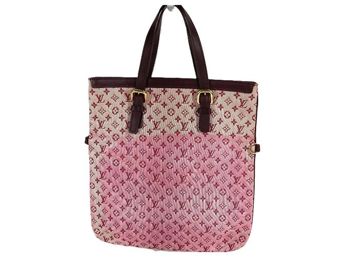 Borsa a Spalla Louis Vuitton Monogram Mini Françoise Rosso - vista 3