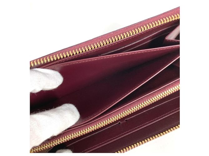 Louis Vuitton Monogram Vernis Zippy Wallet Lila - Ansicht 12