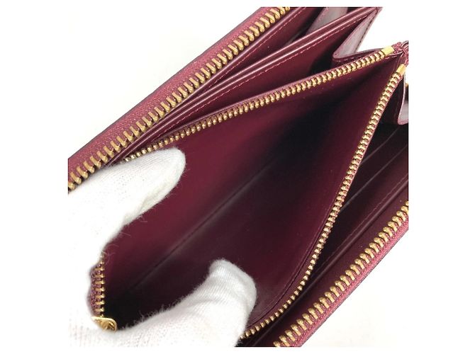 Louis Vuitton Monogram Vernis Zippy Wallet Lila - Ansicht 15