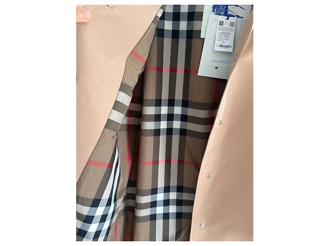 Impermeable Burberry Beige - vista 2