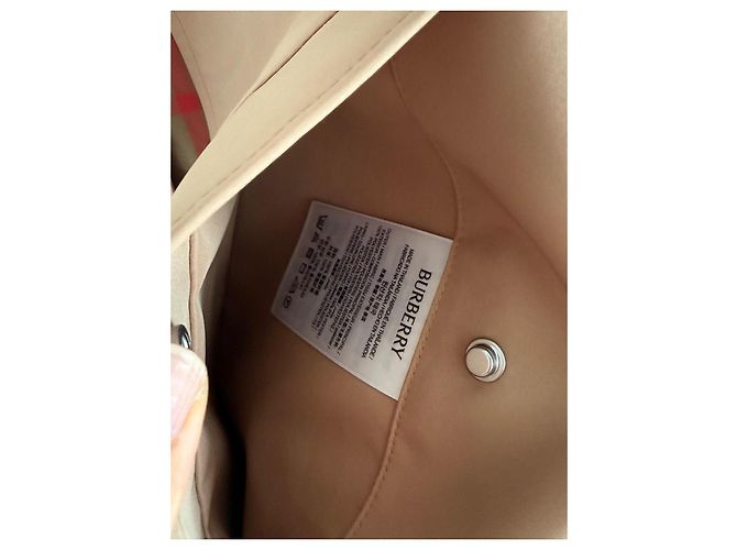 Impermeable Burberry Beige - vista 7