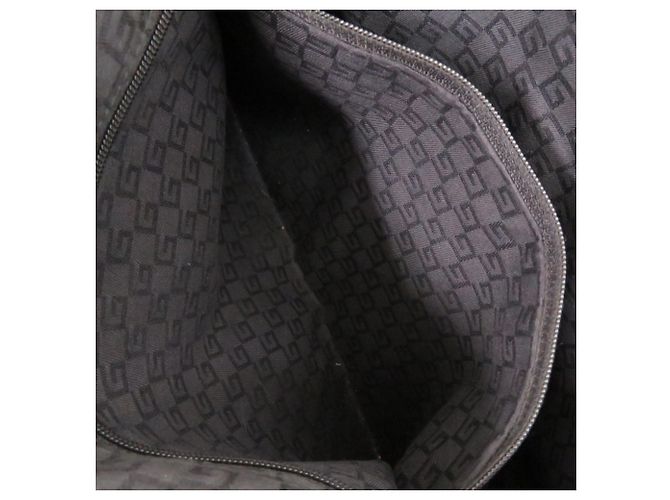 Borsa Jackie 00963 Gucci in pelle scamosciata Nero - vista 6