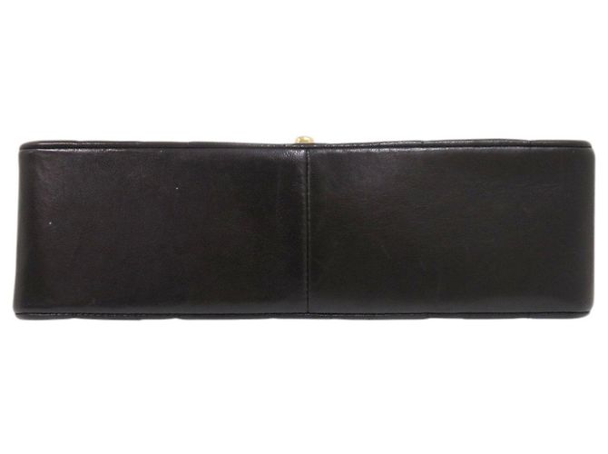 Borsa a tracolla Chanel Diana 25 Medium in agnello Nero - vista 3