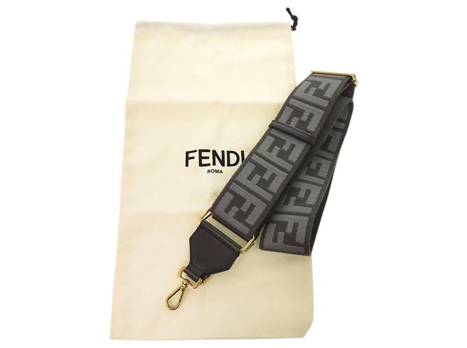 Fendi Strap You Zucca Pattern Shoulder Strap - view 2