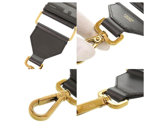 Fendi Strap You Zucca Pattern Shoulder Strap - view 8