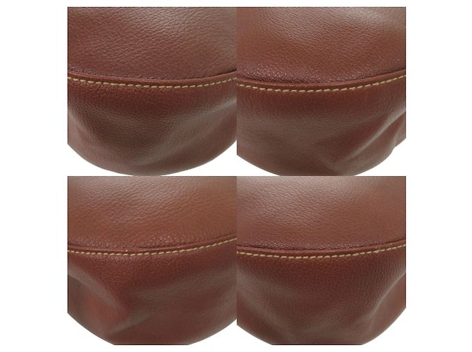 Bulgari Borsa a tracolla in pelle marrone Bvlgari - vista 4