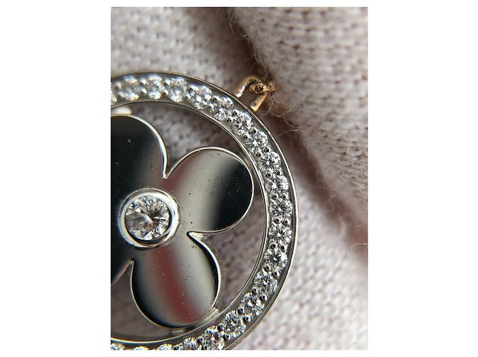 Collana Louis Vuitton Idylle Blossom Diamond Argento D'oro - vista 11