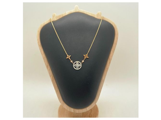 Collana Louis Vuitton Idylle Blossom Diamond Argento D'oro - vista 2